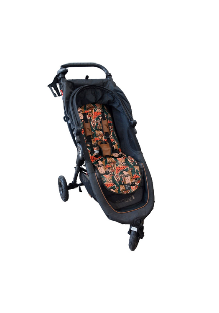 LUXE PRAM LINER | MYSTICAL MUSHROOMS | THE SOMEWHERE CO