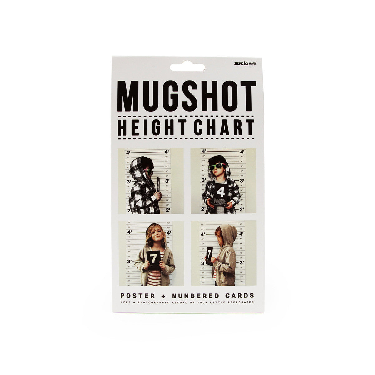 Mugshot Height Chart Made of Fridays