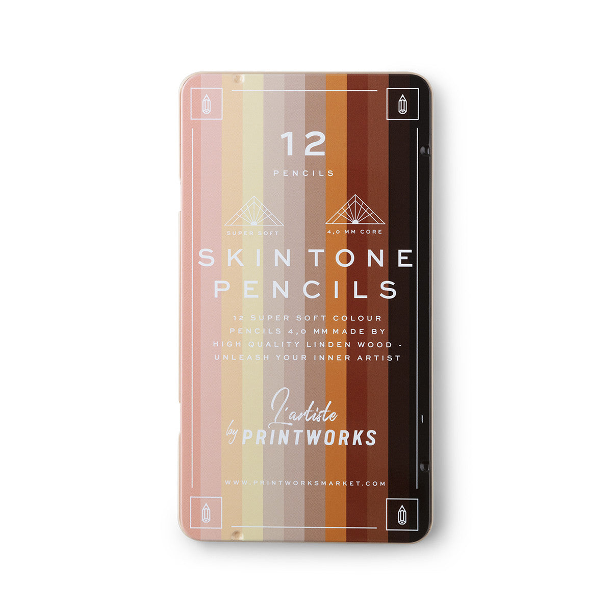 Printworks Skin Tone Pencils Made of Fridays