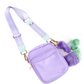 The Somewhere Co Lilac Shoulder Handbag Made of Fridays