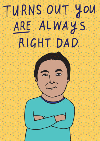 Able + Game Dad Appreciation Card Made of Fridays