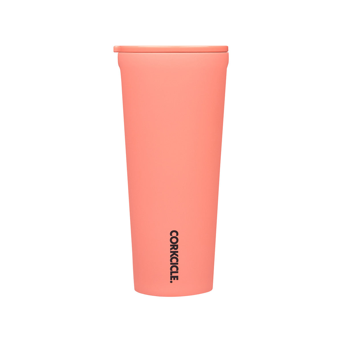 Corkcicle Insulated Tumbler Neon Light Coral Made of Fridays